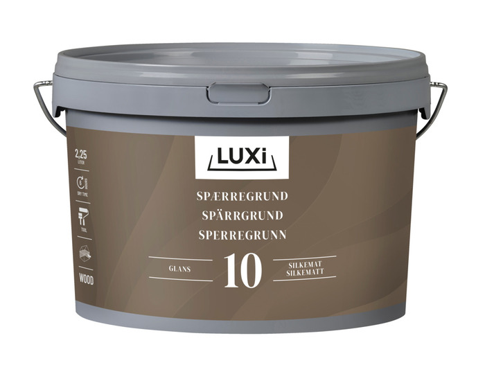 Spærregrunder til træ 2,25 liter - LUXI®